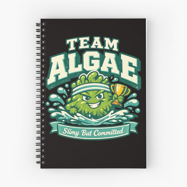 Item preview, Team Algae Retro Mascot designed and sold by FrameFlow.