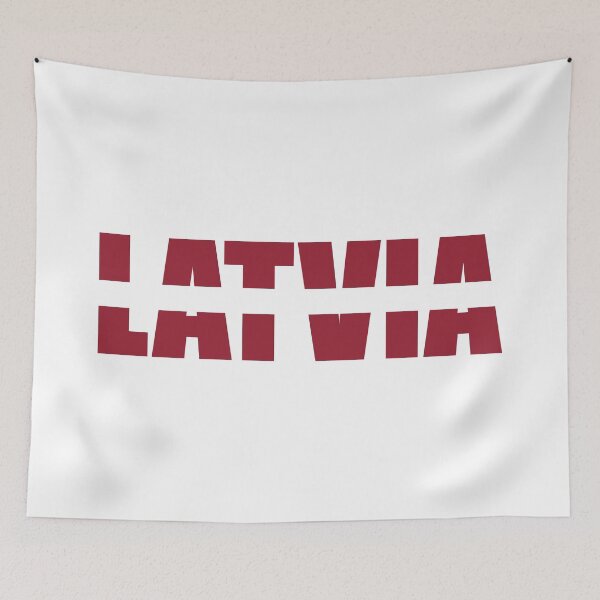 Item preview, Latvia Flag LV designed and sold by shitpostee.
