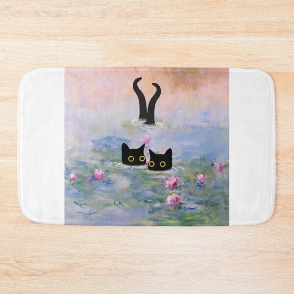 Item preview, cats monet designed and sold by PurrfectHome.
