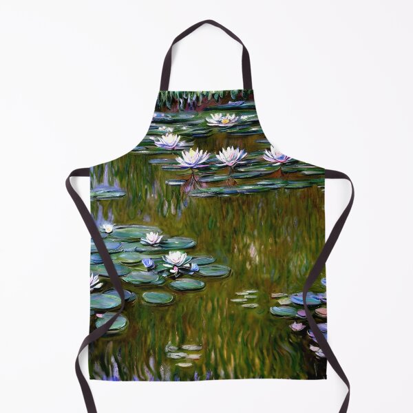 Item preview, Water Lilies: Impression of Reflections & Blossoming Surfaces (1917-5) designed and sold by artdesignsnow.