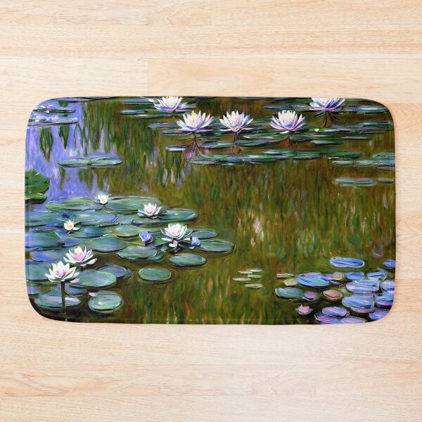 Item preview, Water Lilies: Impression of Reflections & Blossoming Surfaces (1917-5) designed and sold by artdesignsnow.
