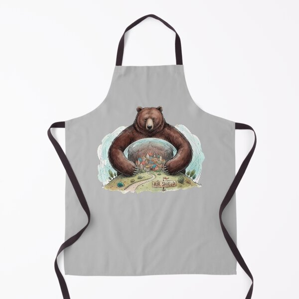 Item preview, Guardian of the Cozy Village watercolor art designed and sold by SoulPT.