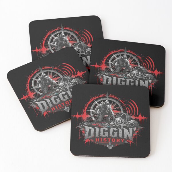Item preview, Diggin' History Treasure Hunter Metal Detecting Graphic designed and sold by Tadeusz1.