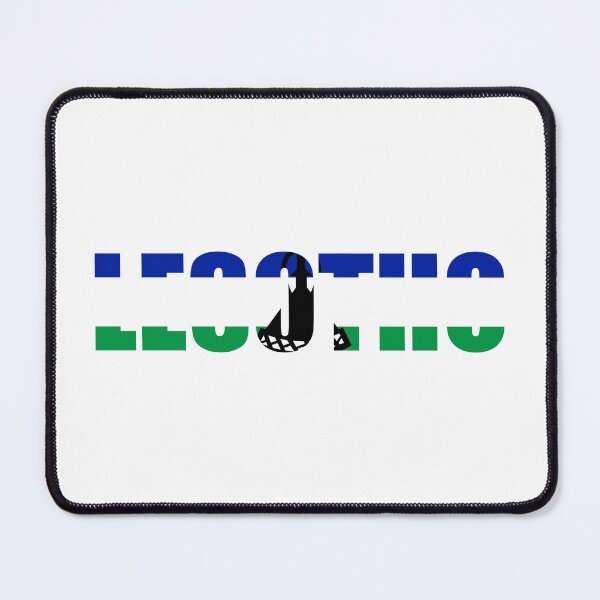 Item preview, Lesotho Flag LS designed and sold by shitpostee.