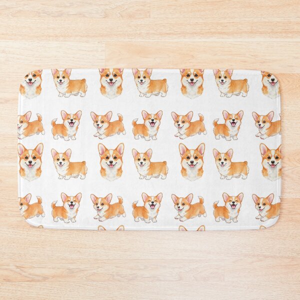 Item preview, Corgi set designed and sold by Playful Strokes pom@pom.
