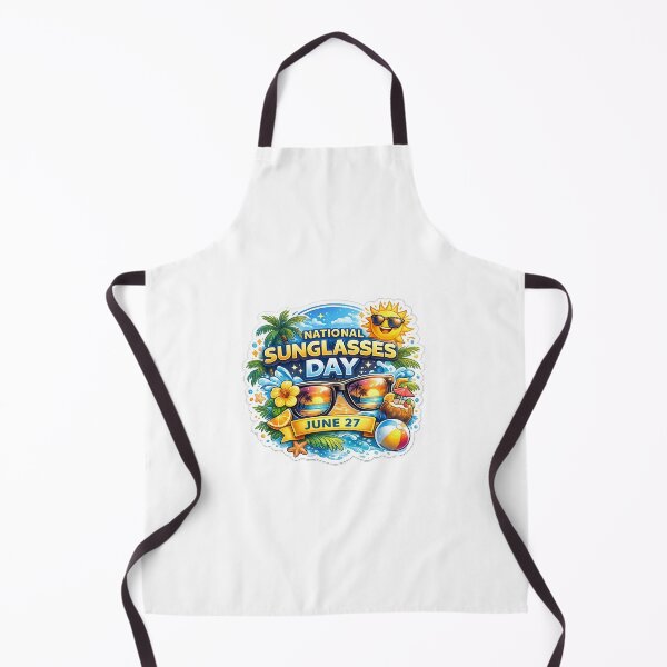 Item preview, National Sunglasses Day Sticker – Summer Style and Sun Protection designed and sold by Artisan Finds Online.