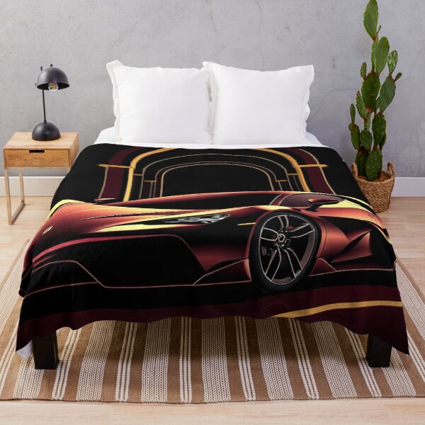 Item preview, Aggressive Dark Futuristic Supercar Studio Shot designed and sold by IntelliMindDesigns.