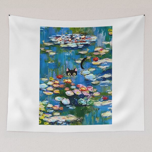Item preview, cat monet designed and sold by PurrfectHome.