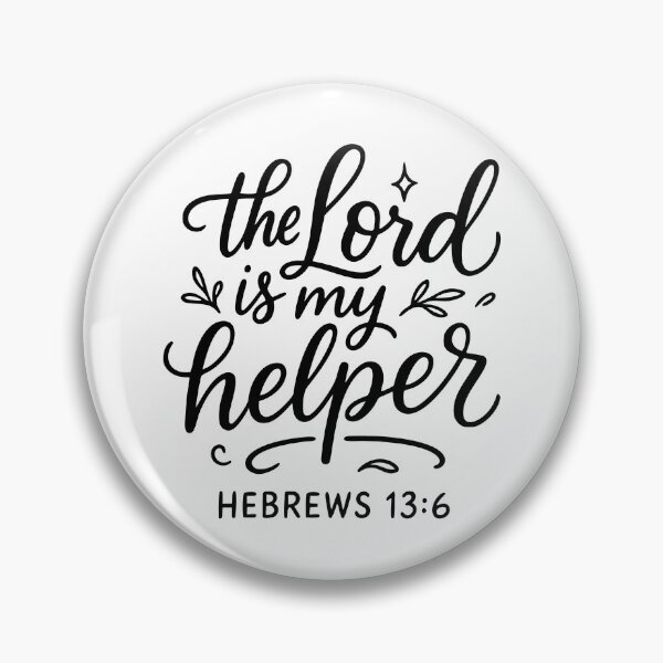Item preview, The Lord Is My Helper designed and sold by Cravens-Museum.