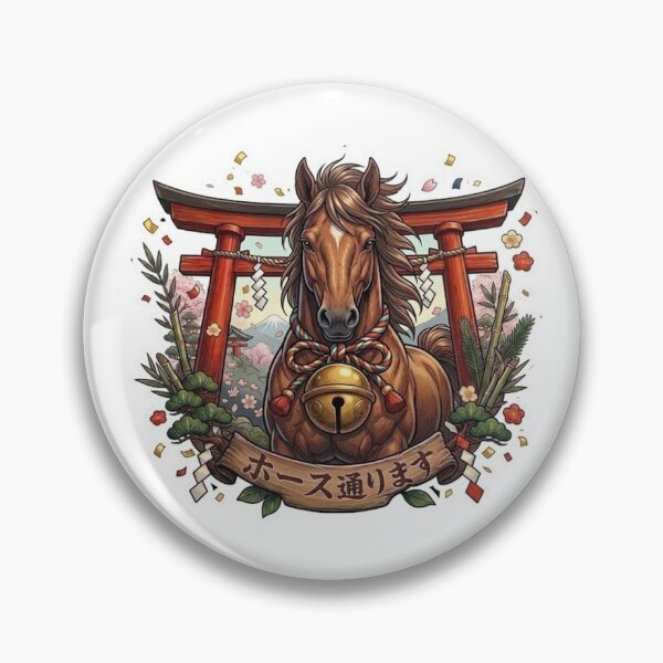 Item preview, The Horse is Passing by the Torii designed and sold by Makefull.