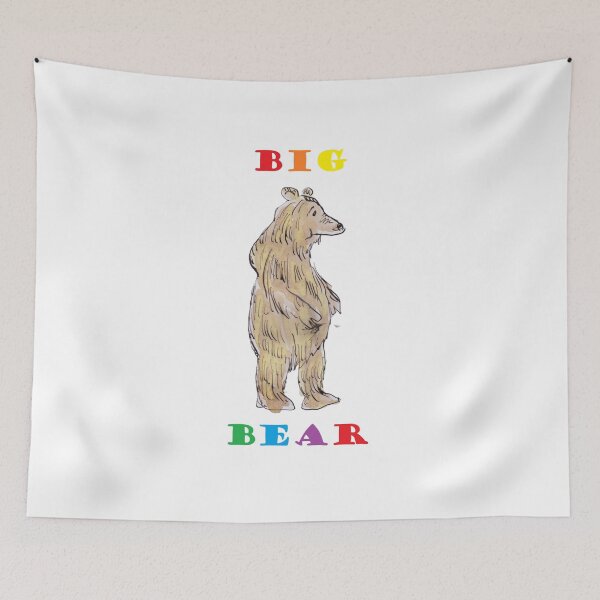 Item preview, big proud gay bear designed and sold by Inky Fingers Illustrations.