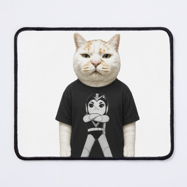 Item preview, Retro Anime Cat Wearing Space Ace T-Shirt designed and sold by Komatoya.