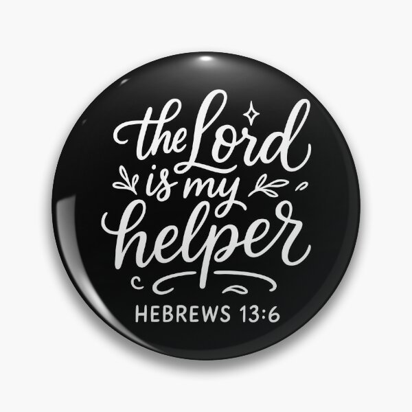 Item preview, The Lord Is My Helper designed and sold by Cravens-Museum.