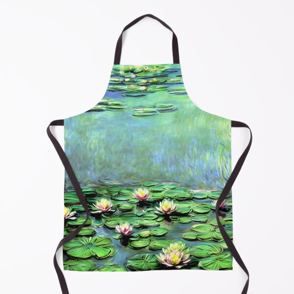 Item preview, Water Lilies: Impression of Reflections & Blossoming Surfaces (1917-6) designed and sold by artdesignsnow.