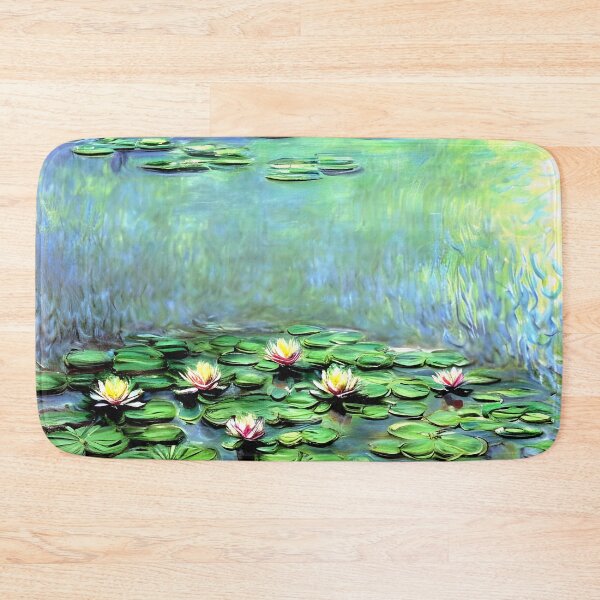 Item preview, Water Lilies: Impression of Reflections & Blossoming Surfaces (1917-6) designed and sold by artdesignsnow.