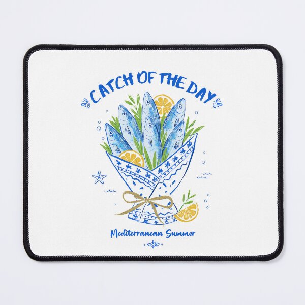 Item preview, Sardines Mediterranean Euro Summer Fish Illustration designed and sold by art-injoy.