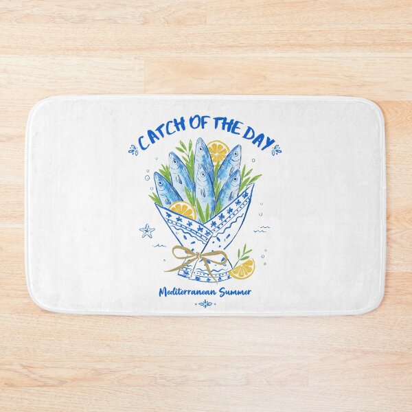 Item preview, Sardines Mediterranean Euro Summer Fish Illustration designed and sold by art-injoy.
