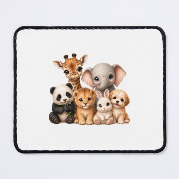 Item preview, Cute Baby Animal Friends designed and sold by Zeeras-day.