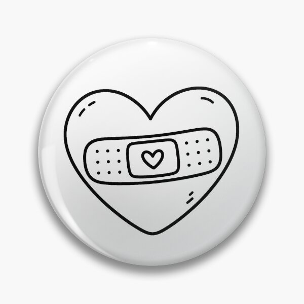 Item preview, Healing Heart Bandage Cute Love Design designed and sold by MonkiFlipp.