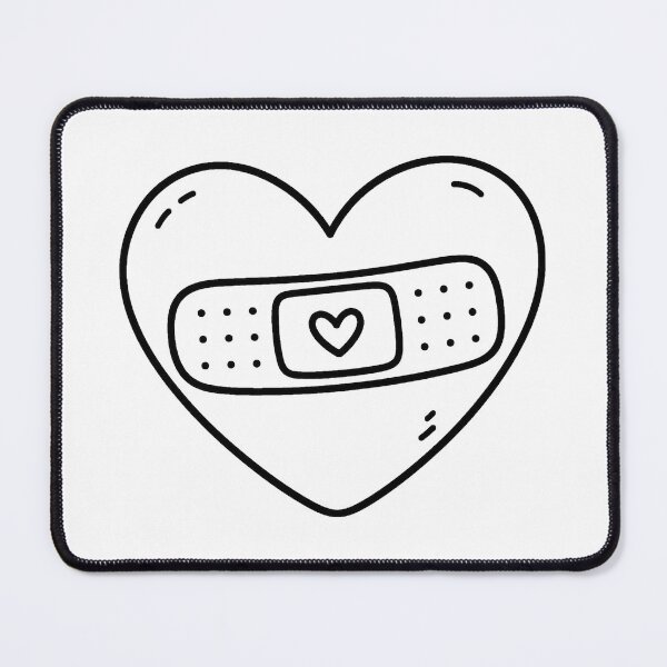 Item preview, Healing Heart Bandage Cute Love Design designed and sold by MonkiFlipp.