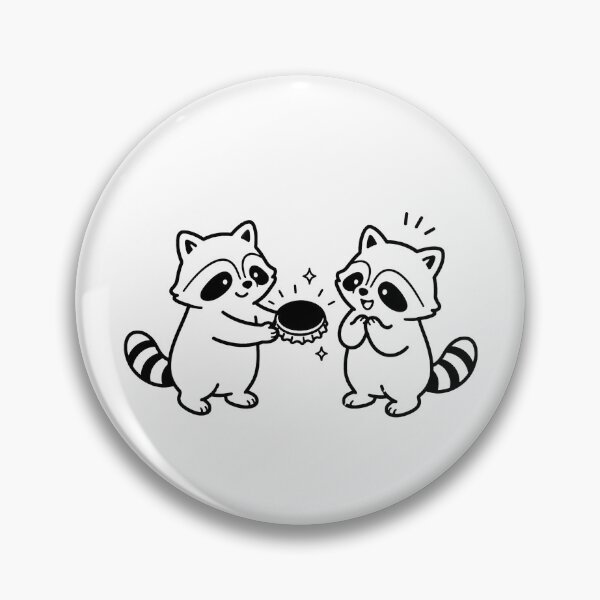 Item preview, Cute Raccoons Sharing A Cookie Design designed and sold by MonkiFlipp.
