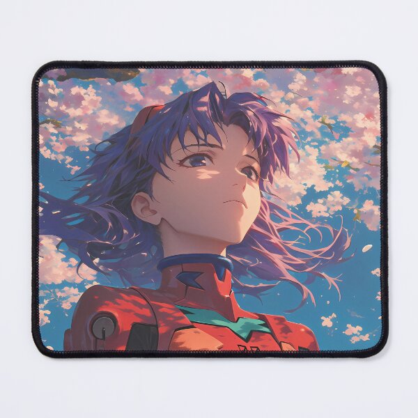 Item preview, Misato Katsuragi Neon Genesis Evangelion Cherry Blossom Sky designed and sold by earlobejerk.
