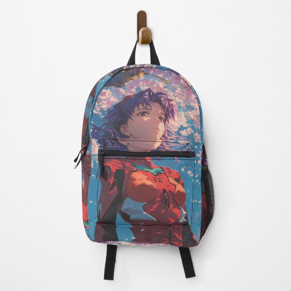 Item preview, Misato Katsuragi Neon Genesis Evangelion Cherry Blossom Sky designed and sold by earlobejerk.