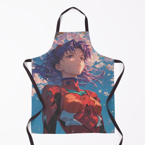Item preview, Misato Katsuragi Neon Genesis Evangelion Cherry Blossom Sky designed and sold by earlobejerk.