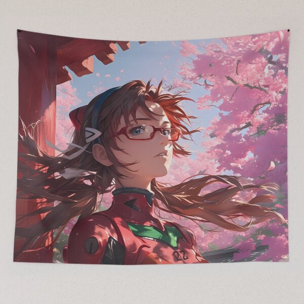Item preview, Makinami Mari Illustrious Neon Genesis Evangelion Shrine Sakura designed and sold by earlobejerk.
