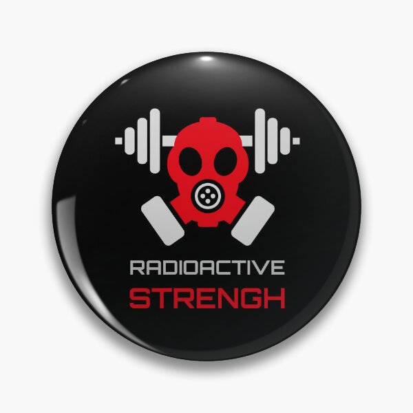 Item preview, Radioactive Strength Weightlifting Gym designed and sold by ElectroSphere46.