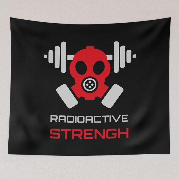 Aperçu de l'œuvre Radioactive Strength Weightlifting Gym créée et vendue par ElectroSphere46.