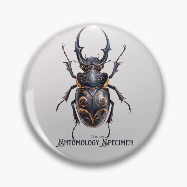 Item preview, Golden Stag Beetle Dark Academia Relic designed and sold by Anastasiia Yurevych.