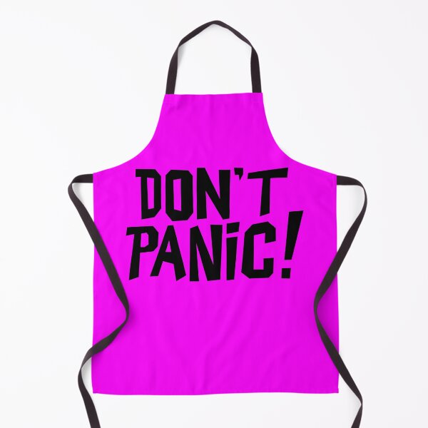 Item preview, NDVH Don't Panic - Magenta 2 H2G2 designed and sold by Nik’s T-Shirts.