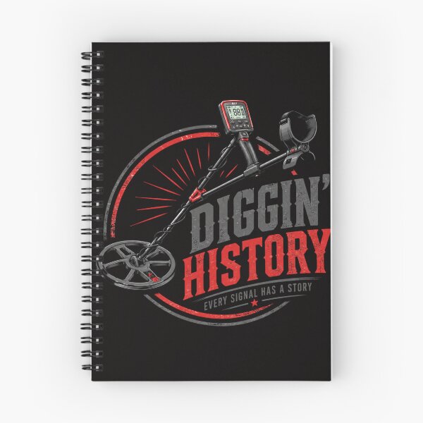 Item preview, Diggin' History Metal Detecting Adventure Treasure Hunter Design designed and sold by Tadeusz1.