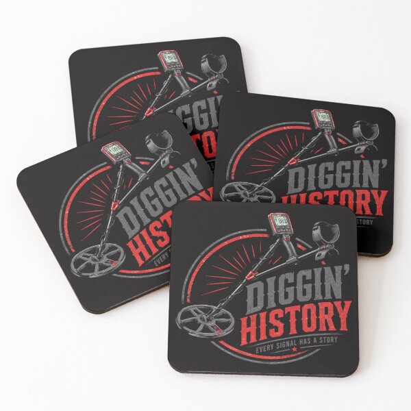 Item preview, Diggin' History Metal Detecting Adventure Treasure Hunter Design designed and sold by Tadeusz1.