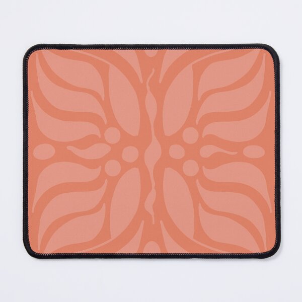 Item preview, Orange Art Nouveau Inspired Botanical Design designed and sold by Doodleblog.