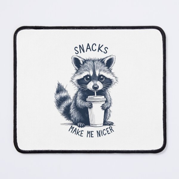 Item preview, Snacks Make Me Nicer designed and sold by MaciejRudzinsky.