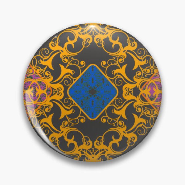 Item preview, Royal Gold Ornamental Geometric Pattern - Luxury Baroque Design designed and sold by DreamsArtwear.