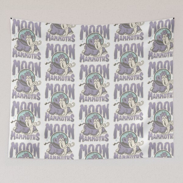 Item preview, Moon Mammoths Cosmic Explorer Design - Cute Space Animal Art designed and sold by sunnonoli.