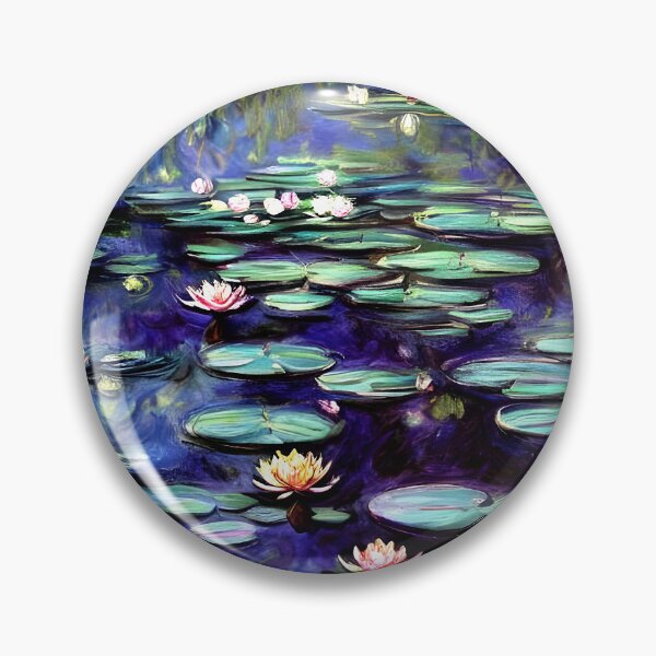 Item preview, Water Lilies: Impression of Reflections & Blossoming Surfaces (1917-8) designed and sold by artdesignsnow.