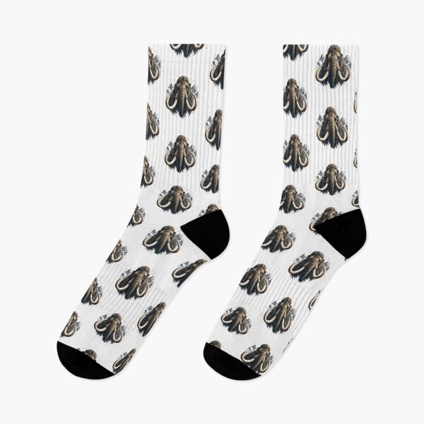 Item preview, Prehistoric Woolly Mammoth Mountain Artwork designed and sold by sunnonoli.