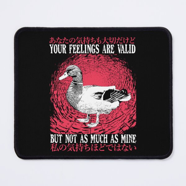 Item preview, Your Feelings Are Valid Duck designed and sold by VintageMedatsu.