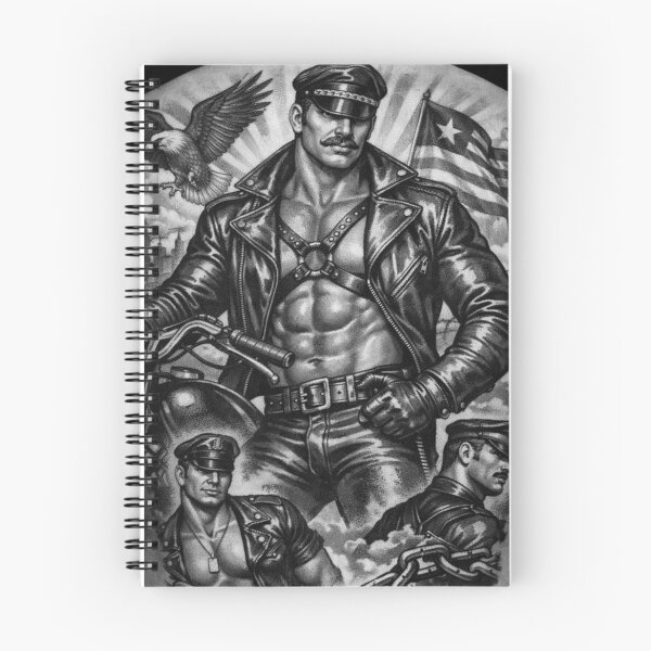 Item preview, Gay Leather Daddy Steel Pride Biker Leder Pride Graphic Design designed and sold by ItsAKinkThing.