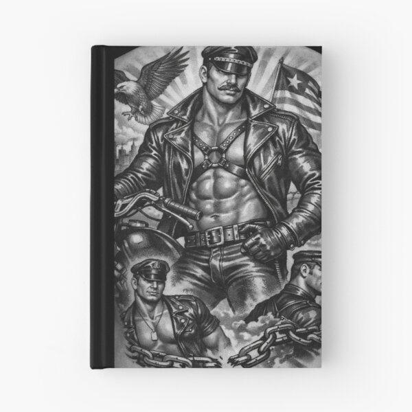 Item preview, Gay Leather Daddy Steel Pride Biker Leder Pride Graphic Design designed and sold by ItsAKinkThing.