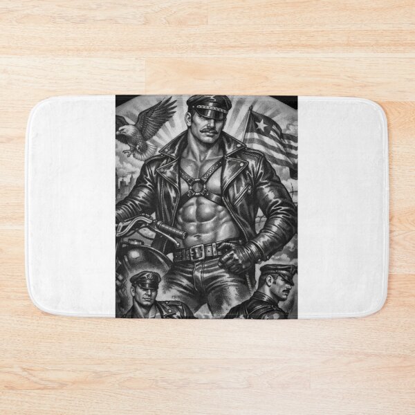 Item preview, Gay Leather Daddy Steel Pride Biker Leder Pride Graphic Design designed and sold by ItsAKinkThing.