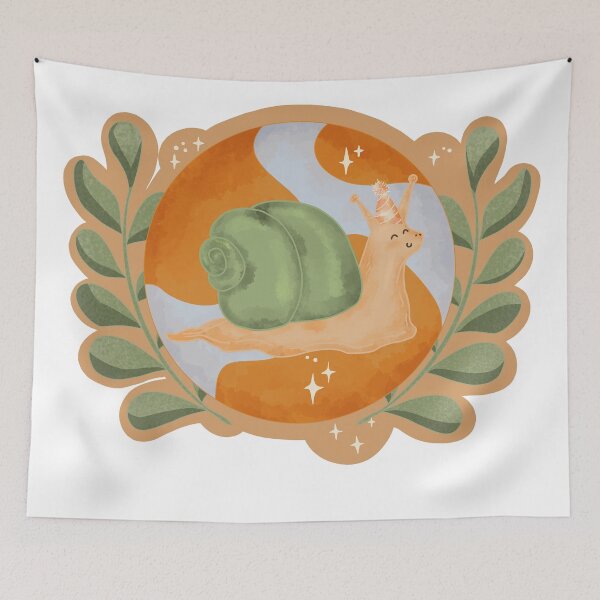 Item preview, Party snail  designed and sold by Des-Doodles.