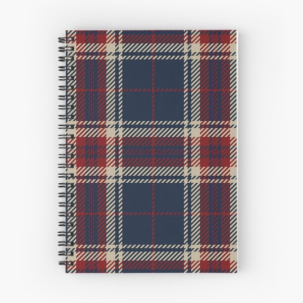 Item preview, Modern Tartan Plaid | Red Navy Cream Check Pattern designed and sold by Shirdon2.