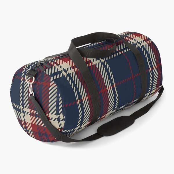 Item preview, Modern Tartan Plaid | Red Navy Cream Check Pattern designed and sold by Shirdon2.