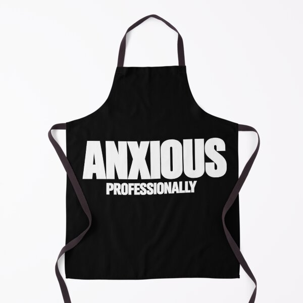Item preview, Anxious Professionally Funny T-Shirt | Anxiety Humor Introvert designed and sold by VaultVibes.