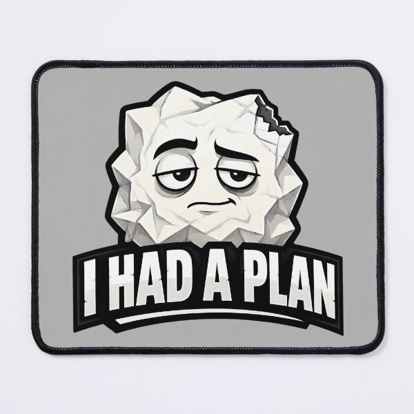 Item preview, I HAD A PLAN-Paper Guy the LazyGum Origin designed and sold by lazygum.